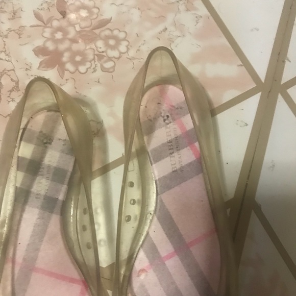 Girls Burberry jelly shoe sz 30 - Picture 3 of 4